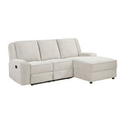8530BE*SC (2)2-Piece Reclining Sectional with Right Chaise - 8530BE*SC