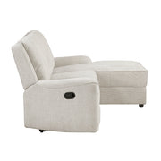 8530BE*SC (2)2-Piece Reclining Sectional with Right Chaise - 8530BE*SC