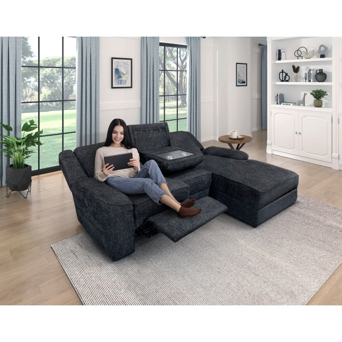 8530EB*SC (2)2-Piece Reclining Sectional with Right Chaise - 8530EB*SC