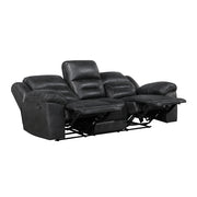 8538BK-3 Double Reclining Sofa - 8538BK-3