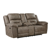 8538BR*2 2pc Set: Sofa, Love - 8538BR*2