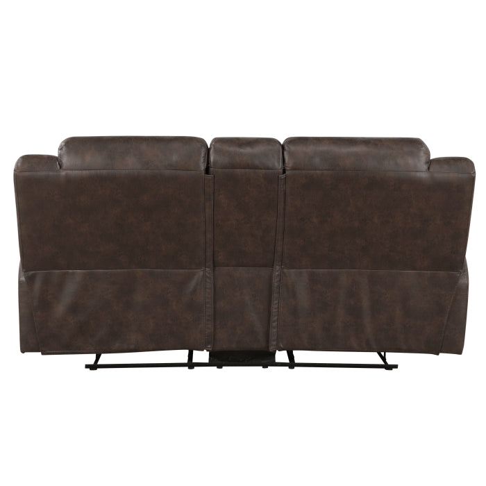 8538DB-2 Double Reclining Love Seat with Center Console - 8538DB-2
