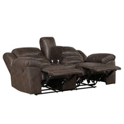8538DB-2 Double Reclining Love Seat with Center Console - 8538DB-2
