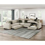8548-2ACL Convertible Armless 2-Seater with Pull-out Bed and Click Motion Back - 8548-2ACL
