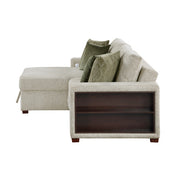 8548*3VC15ACLA2 (3)2-Piece Sectional with Reversible Chaise, Pull-out Bed and Hidden Storage, Click Motion Back - 8548*3VC15ACLA2