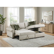 8548*3VC15ACLA4 (3)2-Piece Sectional with Reversible Chaise, Pull-out Bed and Hidden Storage, Click Motion Back - 8548*3VC15ACLA4