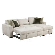 8548*3VC2AA (3)2-Piece Sectional with Convertible and Reversible Chaise,  Hidden Storage, Click Motion Back - 8548*3VC2AA