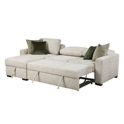 8548*3VC2AA (3)2-Piece Sectional with Convertible and Reversible Chaise,  Hidden Storage, Click Motion Back - 8548*3VC2AA