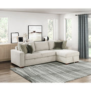 8548*3VC2AA (3)2-Piece Sectional with Convertible and Reversible Chaise,  Hidden Storage, Click Motion Back - 8548*3VC2AA