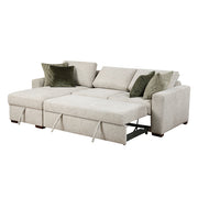 8548*3VC2ACLA (3)2-Piece Sectional with Reversible Chaise, Pull-out Bed and Hidden Storage, Click Motion Back - 8548*3VC2ACLA