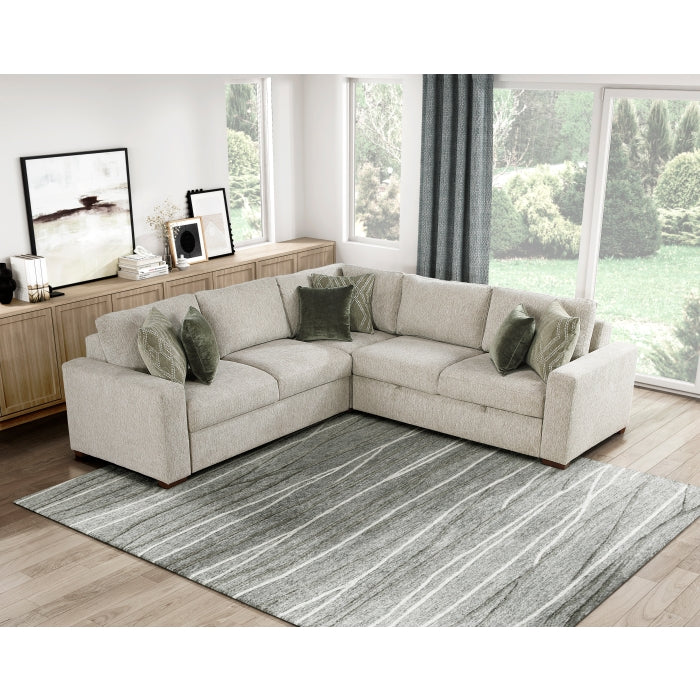 8548*42ACLCR2AA (4)3-Piece Sectional with Pull-out Bed - 8548*42ACLCR2AA