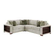 8548*4SC15ACLA2 (4)3-Piece Sectional with Pull-out Bed and Click Motion Back - 8548*4SC15ACLA2