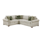 8548*4SC15ACLA4 (4)3-Piece Sectional with Pull-out Bed and Click Motion Back - 8548*4SC15ACLA4