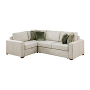 8548*4SCACCLA (4)3-Piece Sectional with Pull-out Bed and Click Motion Back - 8548*4SCACCLA
