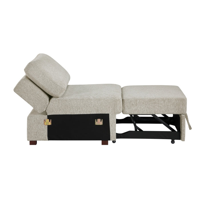 8548*4SCACCLA (4)3-Piece Sectional with Pull-out Bed and Click Motion Back - 8548*4SCACCLA