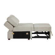 8548*4SCACCLA4 (4)3-Piece Sectional with Pull-out Bed and Click Motion Back - 8548*4SCACCLA4