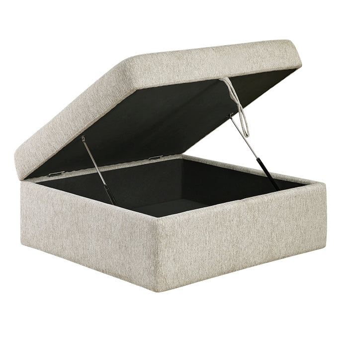 8548*4VC2AAOT (4)3-Piece Sectional with Convertible and Reversible Chaise,  Hidden Storage, Click Motion Back and Ottoman - 8548*4VC2AAOT