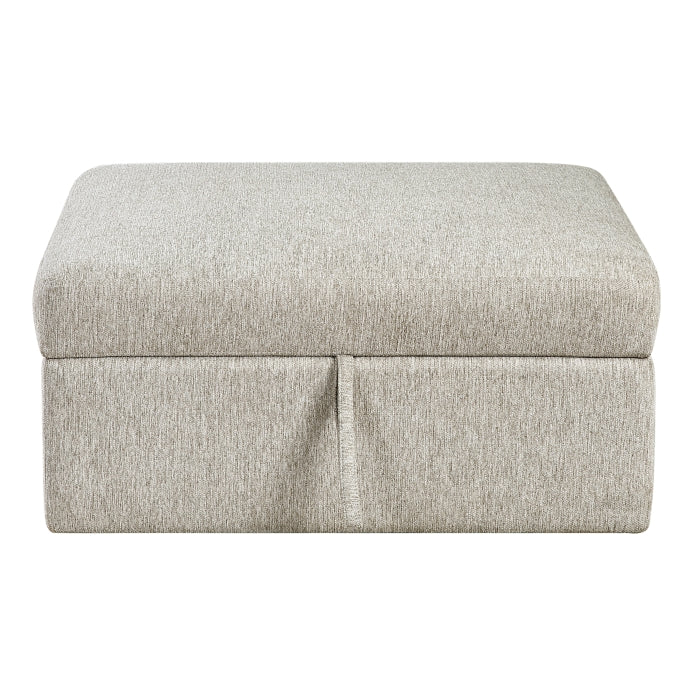 8548*4VC2ACLAOT (4)3-Piece Sectional with Reversible Chaise, Pull-out Bed, Hidden Storage and Ottoman, Click Motion Back - 8548*4VC2ACLAOT