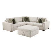 8548*52ACLCR2AAOT (5)4-Piece Sectional with Pull-out Bed and Ottoman - 8548*52ACLCR2AAOT