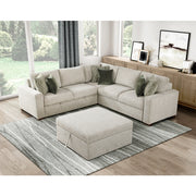 8548*52ACLCR2AAOT (5)4-Piece Sectional with Pull-out Bed and Ottoman - 8548*52ACLCR2AAOT