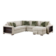 8548*5SC15ACLA2 (5)4-Piece Sectional with Reversible Chaise, Pull-out Bed, Hidden Storage and Click Motion Back - 8548*5SC15ACLA2