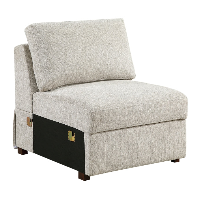 8548*5VC2ACLCRACA (5)4-Piece Sectional with Reversible Chaise, Pull-out Bed and Hidden Storage - 8548*5VC2ACLCRACA