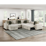 8548*5VC2ACR2ACLA (5)4-Piece Sectional with Reversible Chaise, Pull-out Bed and Hidden Storage - 8548*5VC2ACR2ACLA