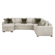 8548*5VC2ACR2ACLA (5)4-Piece Sectional with Reversible Chaise, Pull-out Bed and Hidden Storage - 8548*5VC2ACR2ACLA