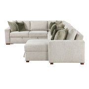 8548*5VC2ACR2ACLA (5)4-Piece Sectional with Reversible Chaise, Pull-out Bed and Hidden Storage - 8548*5VC2ACR2ACLA