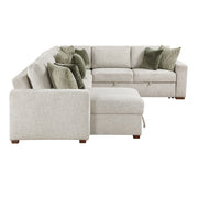 8548*5VC2ACR2ACLA (5)4-Piece Sectional with Reversible Chaise, Pull-out Bed and Hidden Storage - 8548*5VC2ACR2ACLA