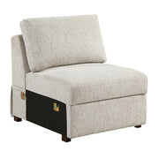 8548*5VC2ACRACA (5)4-Piece Sectional with Convertible and Reversible Chaise,  Hidden Storage, Click Motion Back - 8548*5VC2ACRACA