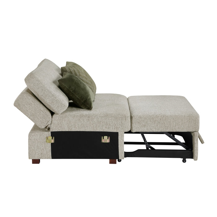 8548*6SC15ACLA (6)5-Piece Sectional with Reversible Chaise, Pull-out Bed, Hidden Storage and Click Motion Back - 8548*6SC15ACLA