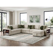 8548*6SC15ACLA2 (6)5-Piece Sectional with Reversible Chaise, Pull-out Bed, Hidden Storage and Click Motion Back - 8548*6SC15ACLA2