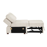 8548*6SCACCLA4 (6)5-Piece Sectional with Reversible Chaise, Pull-out Bed, Hidden Storage and Click Motion Back - 8548*6SCACCLA4