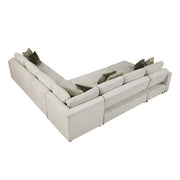 8548*6VC2ACR2ACLACA (6)5-Piece Sectional with Reversible Chaise and Pull-out Bed - 8548*6VC2ACR2ACLACA