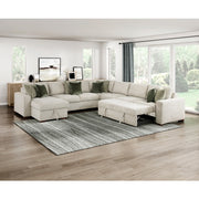8548*6VC2ACR2ACLACA (6)5-Piece Sectional with Reversible Chaise and Pull-out Bed - 8548*6VC2ACR2ACLACA