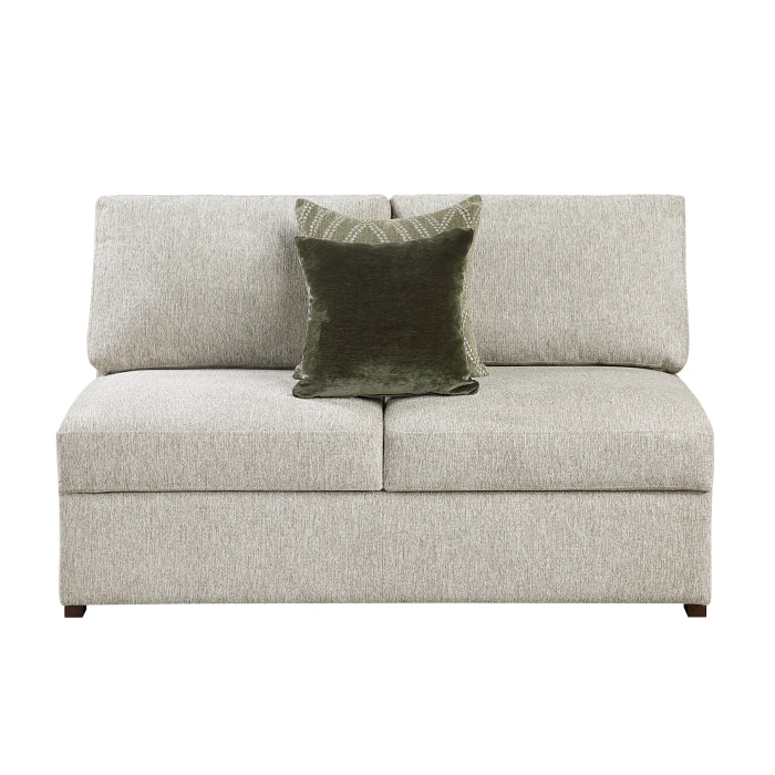 8548*6VC2ACR2ACLAOT (6)5-Piece Sectional with Reversible Chaise, Pull-out Bed and Ottoman - 8548*6VC2ACR2ACLAOT