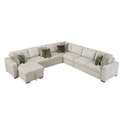 8548*6VCCR22AACA (6)5-Piece Sectional with Convertible and Reversible Chaise,  Hidden Storage, Click Motion Back - 8548*6VCCR22AACA