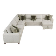 8548*6VCCR22AACA (6)5-Piece Sectional with Convertible and Reversible Chaise,  Hidden Storage, Click Motion Back - 8548*6VCCR22AACA