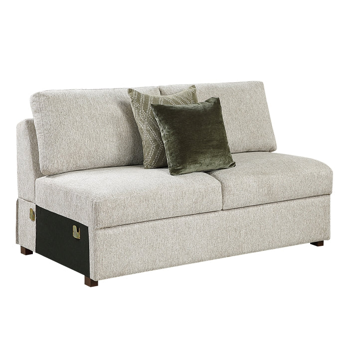 8548*6VCCR22AACA (6)5-Piece Sectional with Convertible and Reversible Chaise,  Hidden Storage, Click Motion Back - 8548*6VCCR22AACA