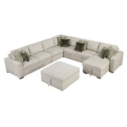 8548*7VC2ACR2ACLACAOT (7)6-Piece Sectional with Reversible Chaise, Pull-out Bed and Ottoman - 8548*7VC2ACR2ACLACAOT