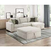 8548-OT Storage Ottoman with Casters - 8548-OT