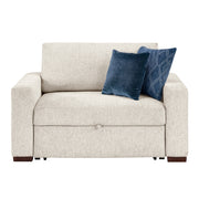 8548BE-215ACLA* (2)Convertible Chair and a half with Pull-out Bed, Click Motion Back and Two Track Arms - 8548BE-215ACLA*