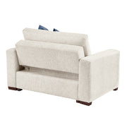 8548BE-215ACLA* (2)Convertible Chair and a half with Pull-out Bed, Click Motion Back and Two Track Arms - 8548BE-215ACLA*