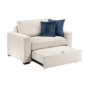 8548BE-215ACLA* (2)Convertible Chair and a half with Pull-out Bed, Click Motion Back and Two Track Arms - 8548BE-215ACLA*