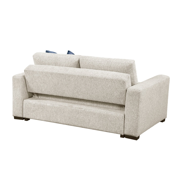 8548BE*22ACLA (2)Love Seat with Pull-out Bed and Click Motion Back - 8548BE*22ACLA