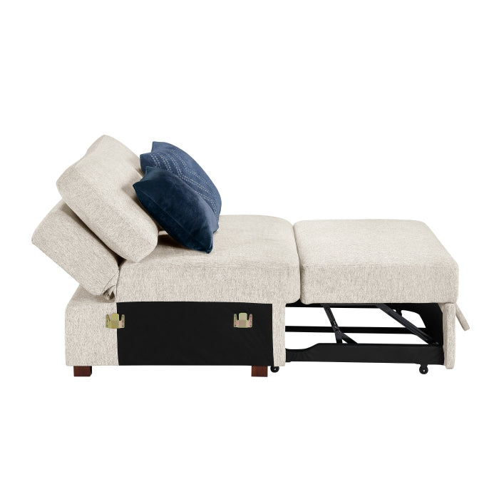8548BE*3VC15ACLA2 (3)2-Piece Sectional with Reversible Chaise, Pull-out Bed and Hidden Storage, Click Motion Back - 8548BE*3VC15ACLA2