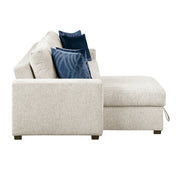 8548BE*3VC2AA (3)2-Piece Sectional with Convertible and Reversible Chaise,  Hidden Storage, Click Motion Back - 8548BE*3VC2AA