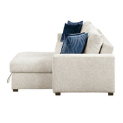 8548BE*3VC2AA (3)2-Piece Sectional with Convertible and Reversible Chaise,  Hidden Storage, Click Motion Back - 8548BE*3VC2AA
