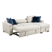 8548BE*3VC2AA (3)2-Piece Sectional with Convertible and Reversible Chaise,  Hidden Storage, Click Motion Back - 8548BE*3VC2AA